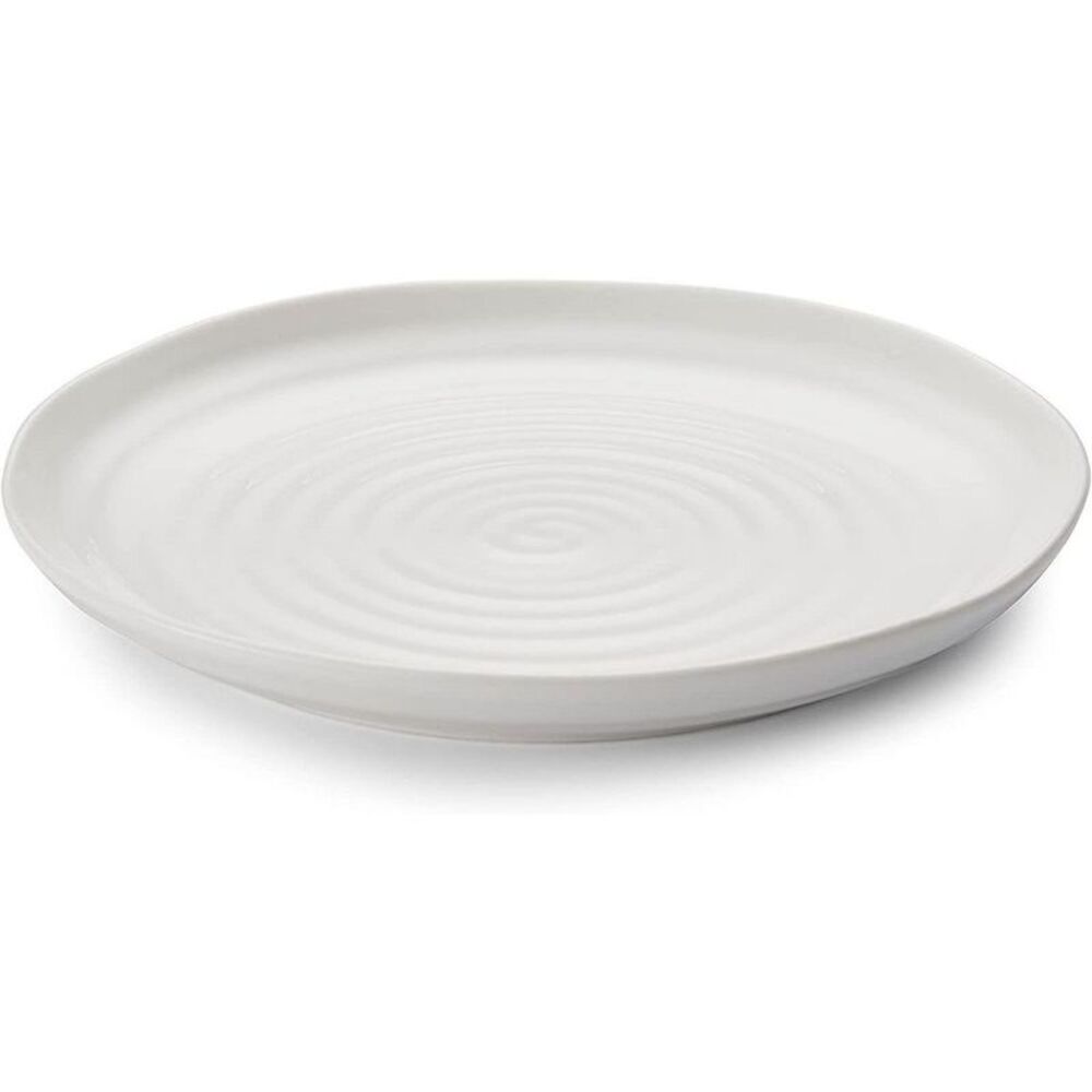 Portmeirion -  Sophie Conran Coupe Dinner Plates, Set White - Picture 4 of 4
